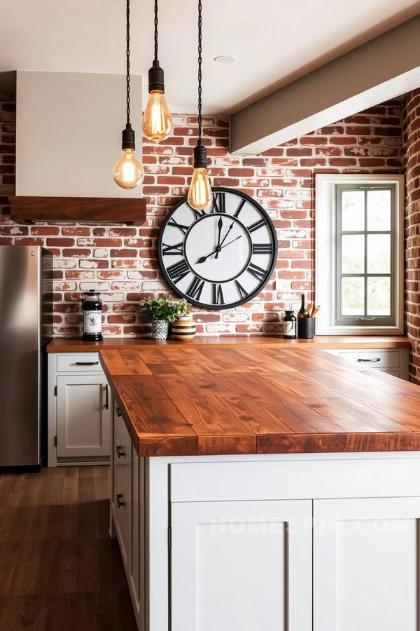 Farmhouse Industrial Kitchen Elegance