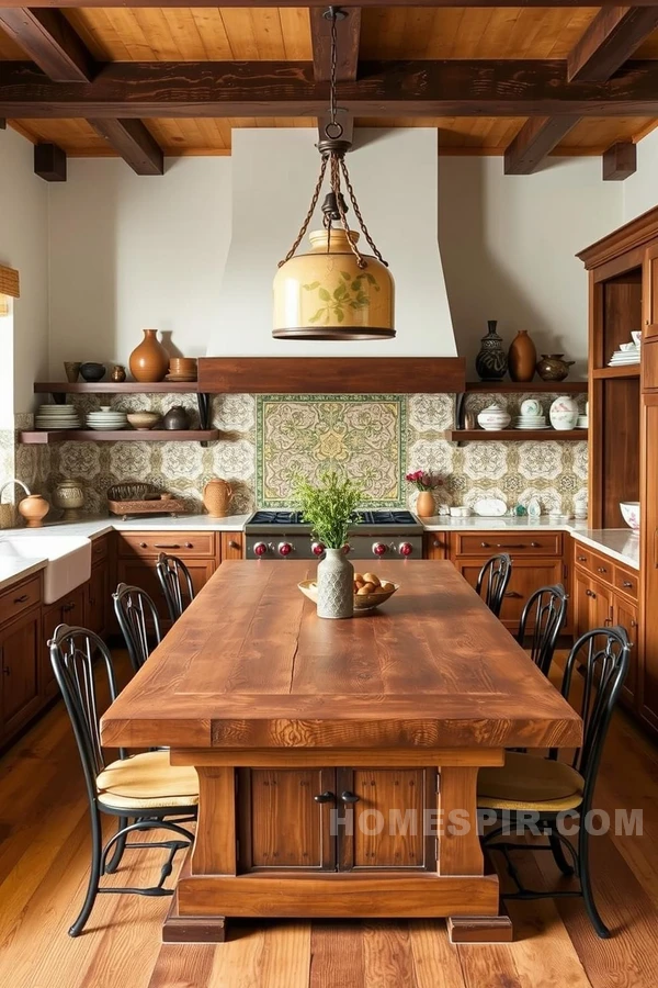 Farmhouse Table in Artisan Retreat