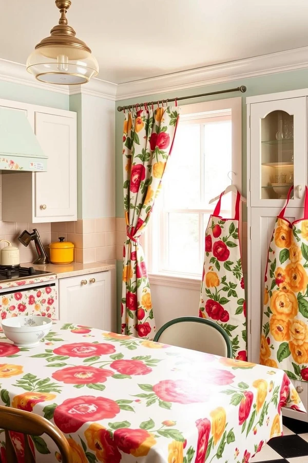 Fruit and Floral Patterns for Vintage Touch