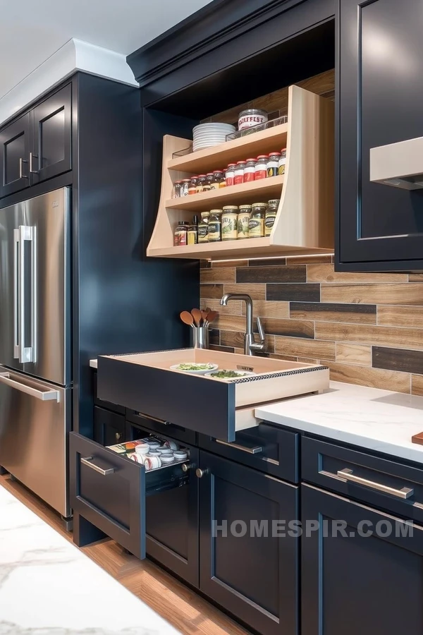 Functional Artisan Kitchen with Smart Storage