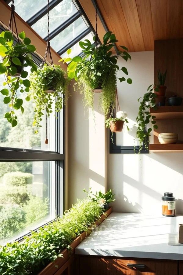 Functional Asian Kitchen with Natural Light