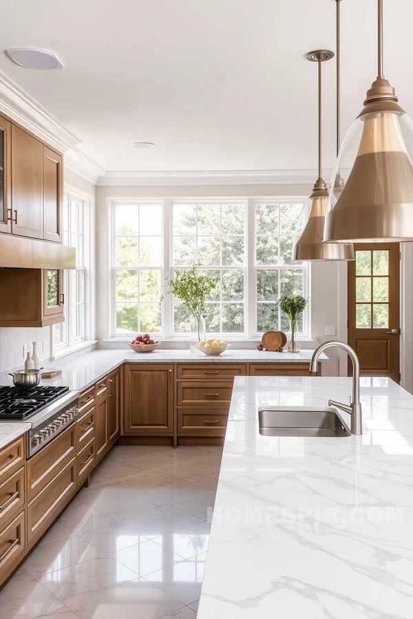 Functional Modern Kitchen with Classic Touches