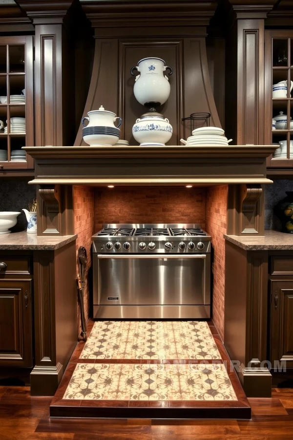 Glass-Front Cabinets Victorian Touch