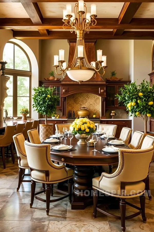 Grand Dining in Tuscan Style