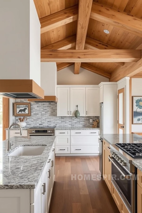 Granite Countertops in a Cabin Setting