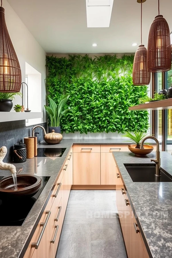 Green Wall Installations with Tropical Ferns