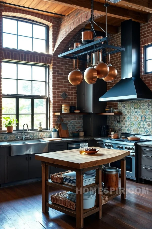 Handcrafted Copper Touches in Kitchens