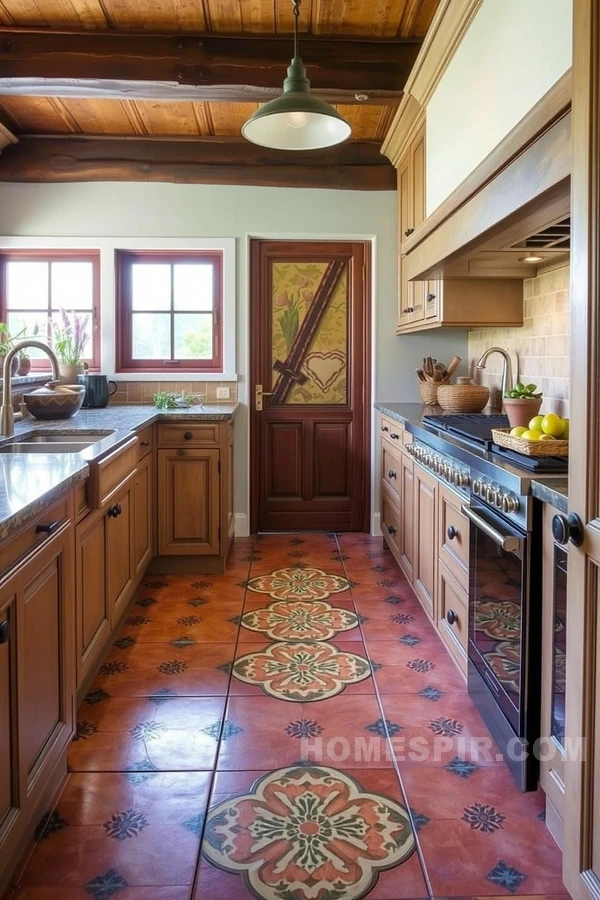 Handcrafted Terracotta Tile Flooring