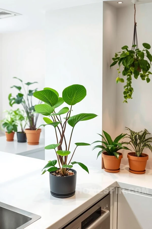 Harmonious Kitchen Plant Design