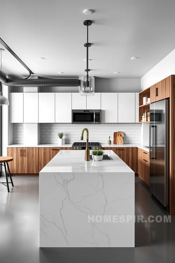 Harmonizing Elements of Urban Modern Kitchens