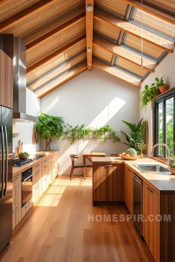 Herb Garden Tropical Kitchen Retreat