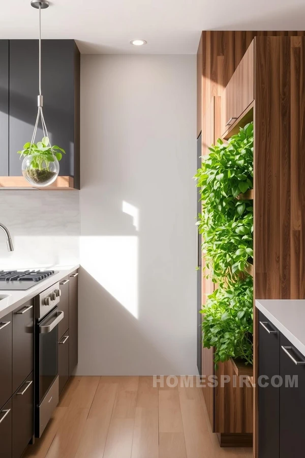 Herb-Infused Organic Kitchen Design