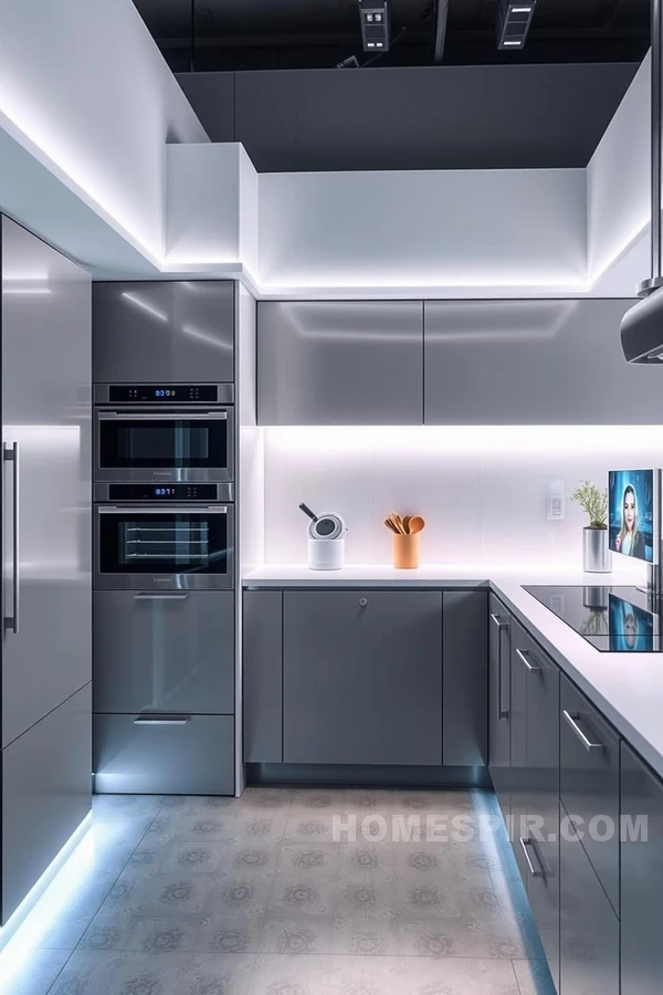 High-Tech Chic Kitchen Design