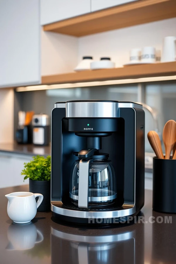 High-Tech Coffee Makers with Personal Settings