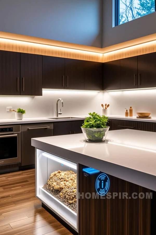 High-Tech Sensor Composting for Eco-Conscious Kitchens