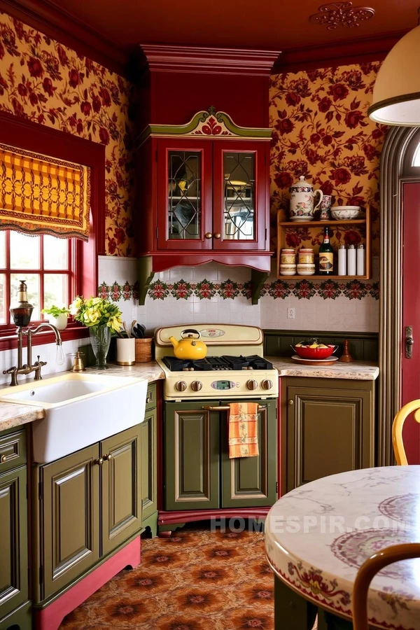 Historical and Lively Victorian Kitchen