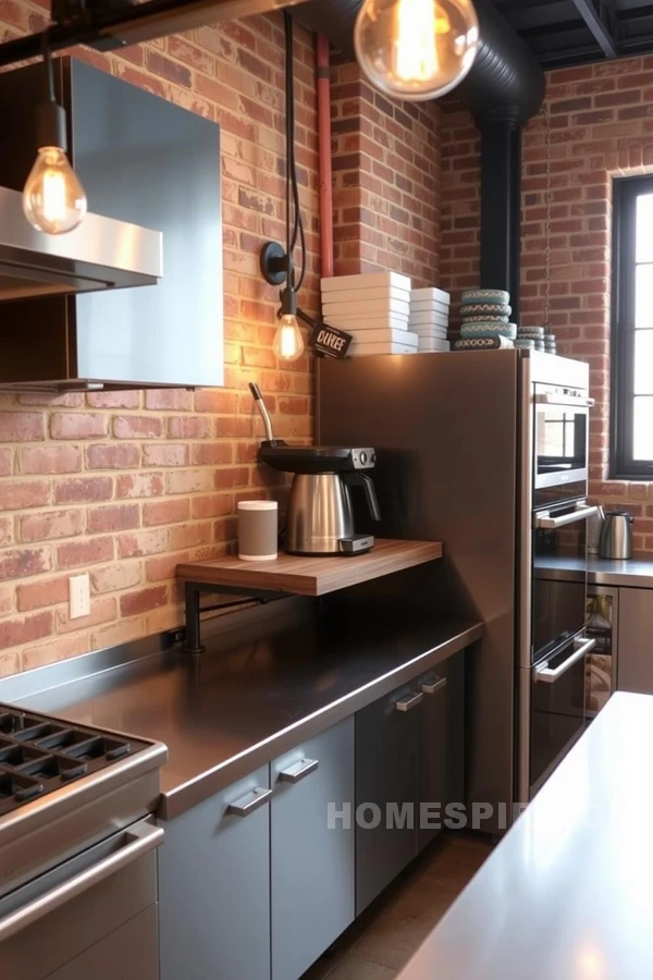 Industrial Kitchen with Smart Technology