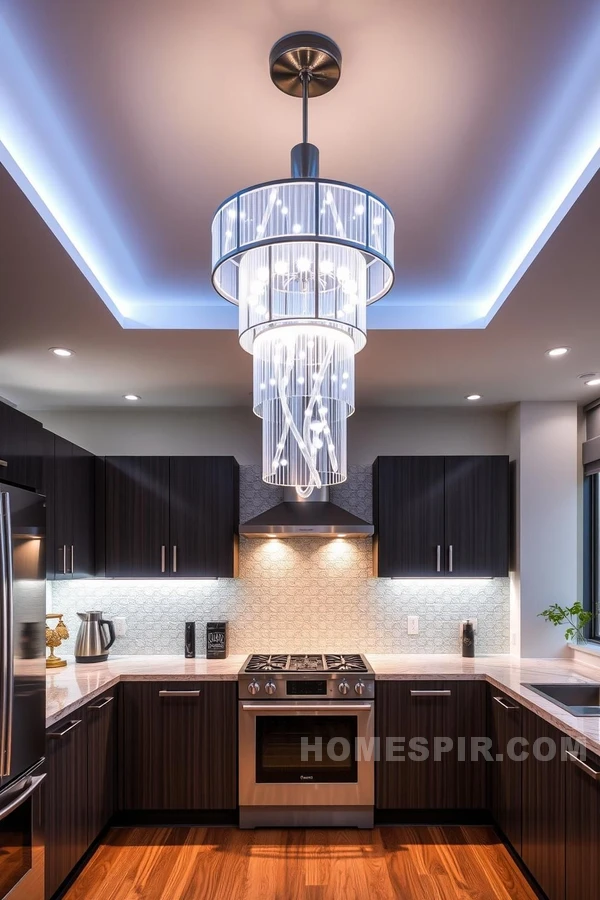 Innovative Kitchen LED Strip Lighting Ideas