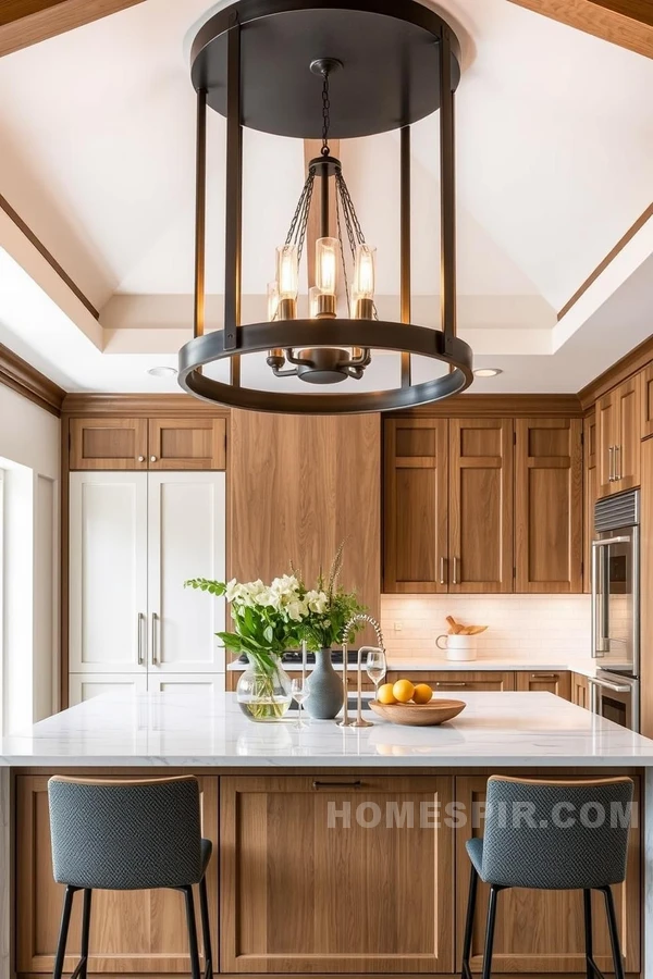 Innovative Lights Enhance Kitchen Aesthetics