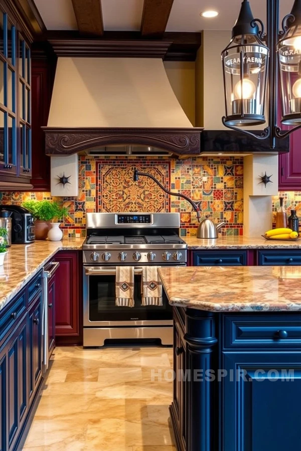 Innovative Mosaic Patterns in Tuscan Kitchens