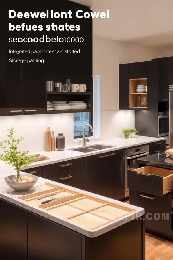 Innovative Storage: Open Concept Kitchen Solutions