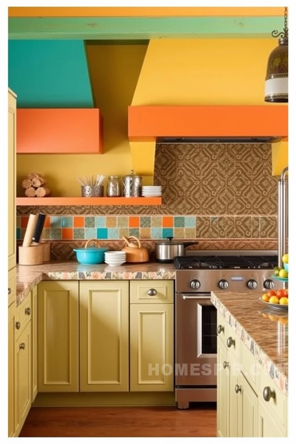 Inviting Southwestern Kitchen Color Mastery