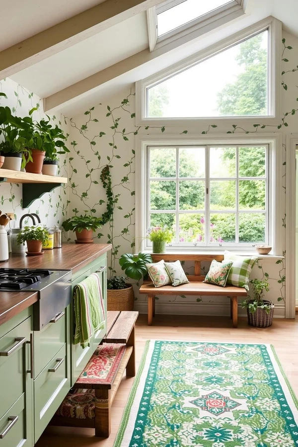 Large Picture Window Overlooking Garden