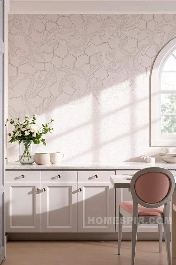 Light and Shadow Play in Glam Kitchen Style