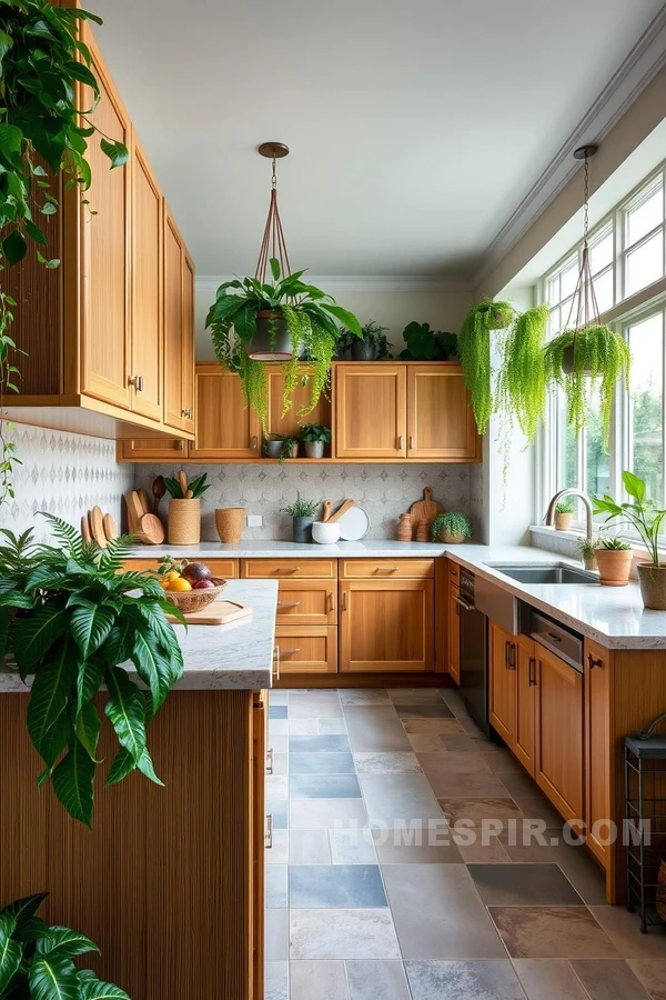 Light-filled Nature-inspired Kitchen