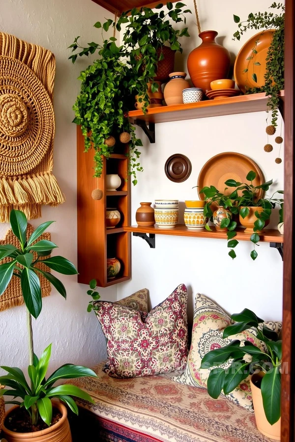 Lush Greenery and Cozy Mediterranean Corners