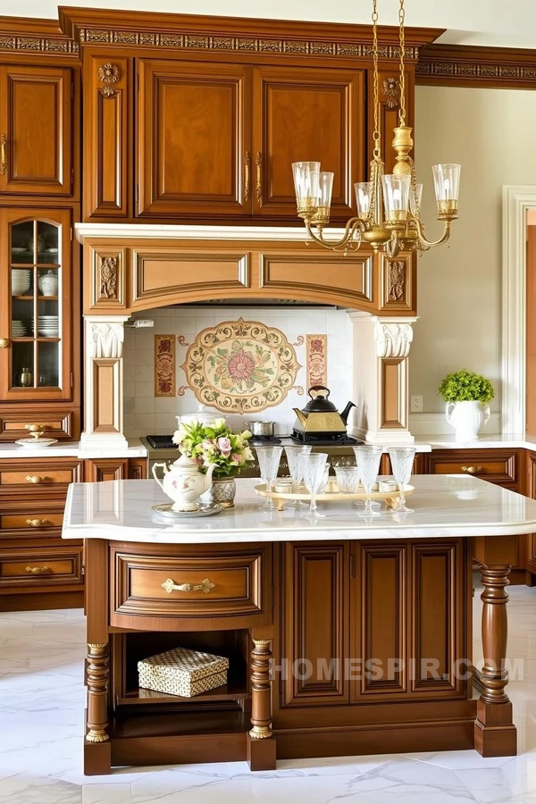 Luxurious Colonial Kitchen Details