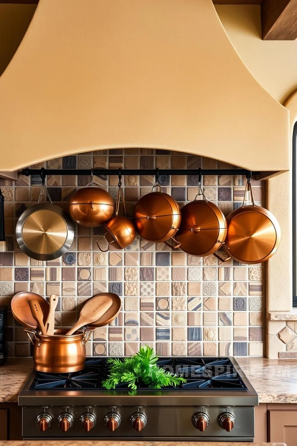 Metallic Elegance Adds Tuscan Tradition