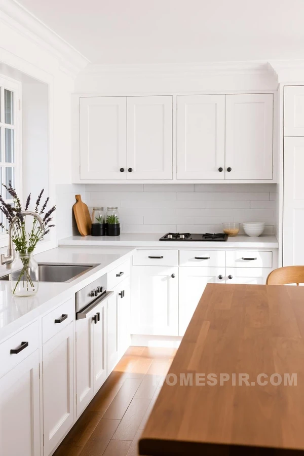 Minimalist Colonial Kitchen Design