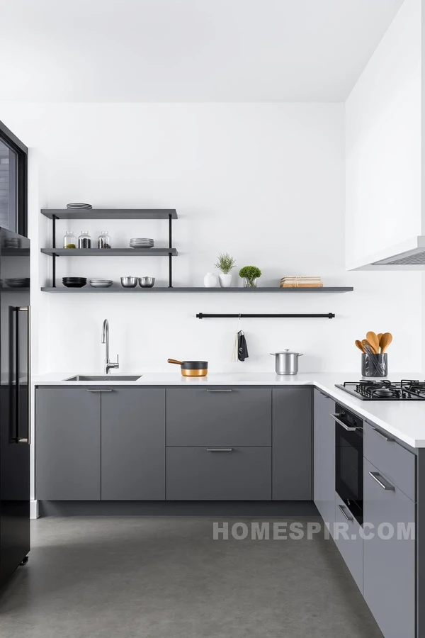 Minimalist Design in Urban Kitchen Environments