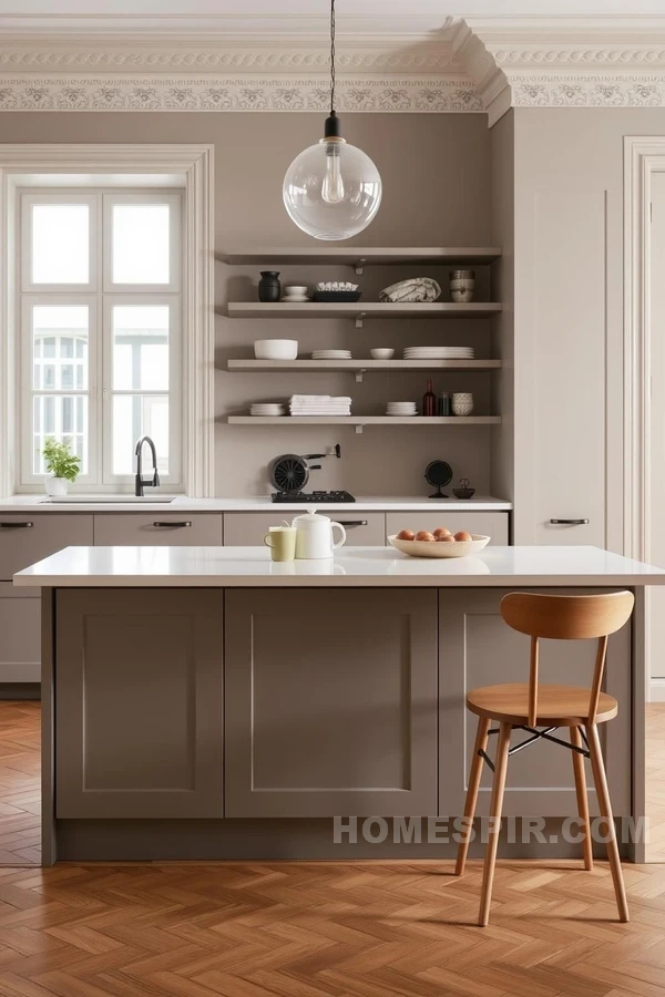 Minimalist Parisian Kitchen Design