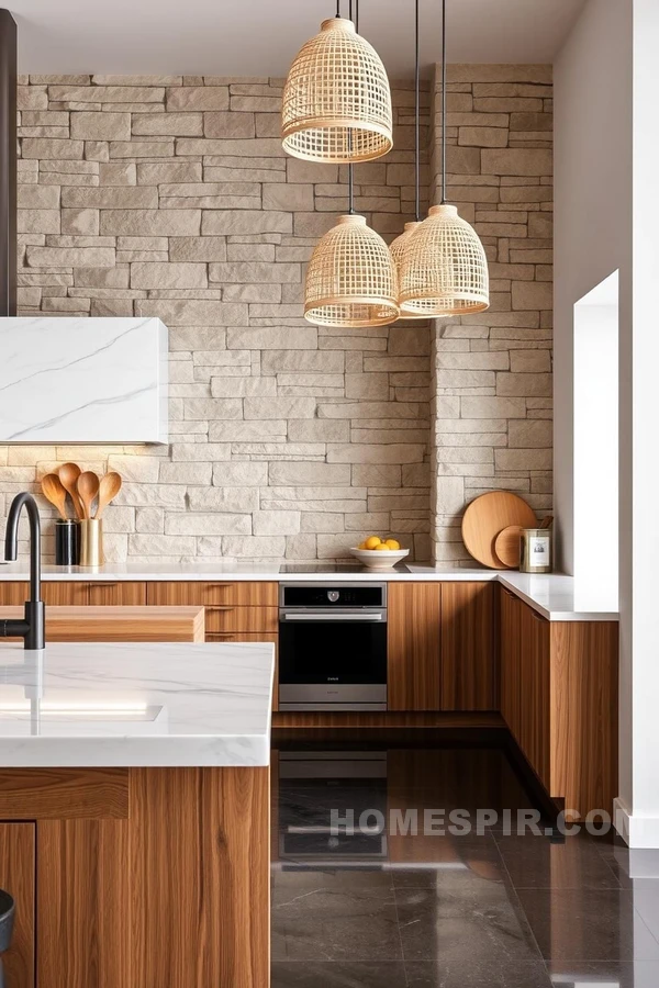 Mixed Materials in Modern Kitchen Design