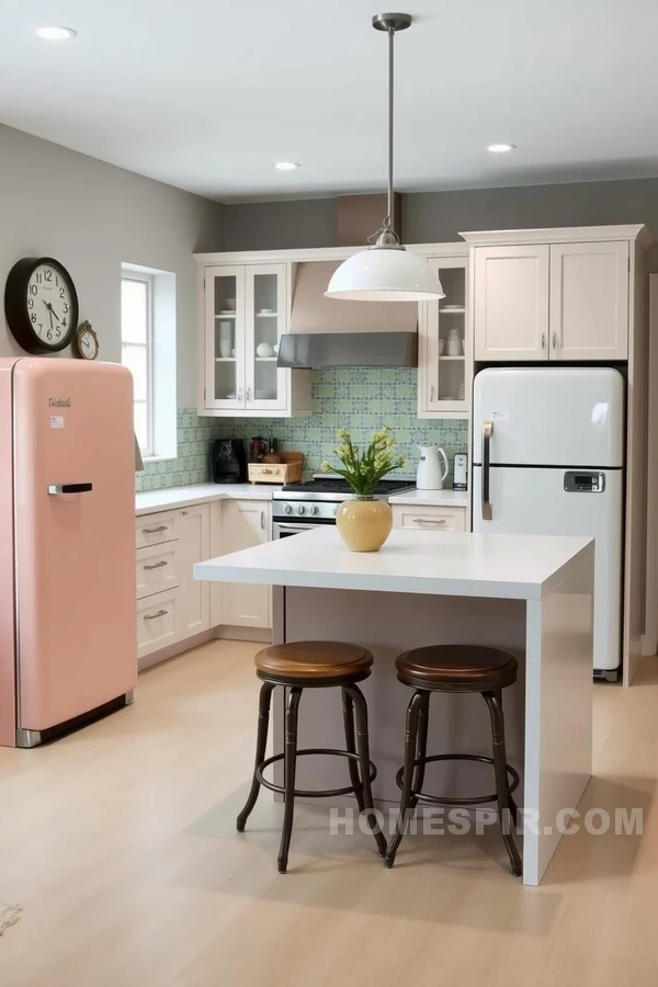 Modern Chic Kitchen with Vintage Aesthetic