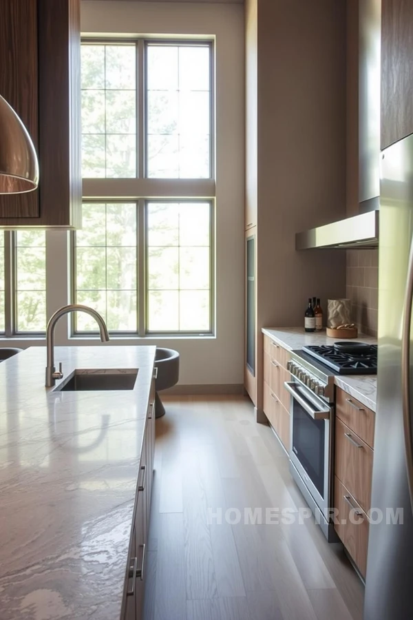 Modern Classic Kitchen with Natural Light and Elements