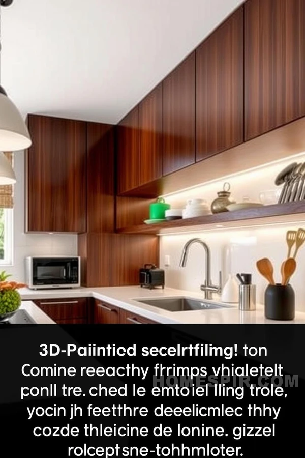 Modern Kitchen Transformations with 3D Printing