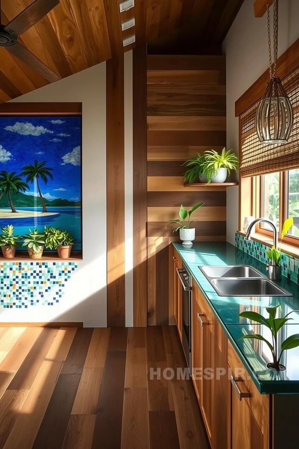 Modern Sustainable Tropical Kitchen Design