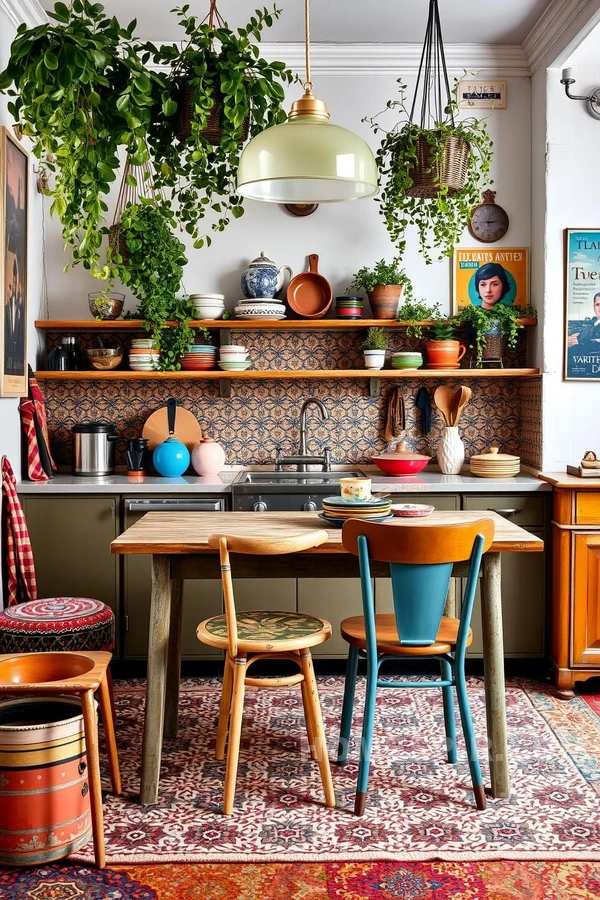 Moroccan-Tiled Backsplash in Paris Kitchens