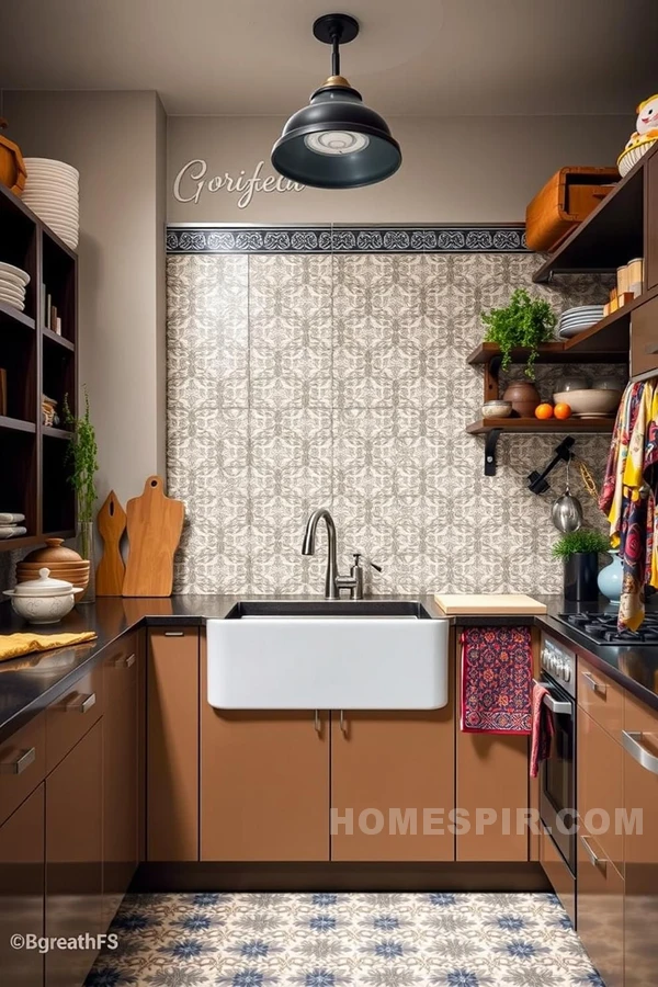 Multicultural Decor in Urban Kitchens