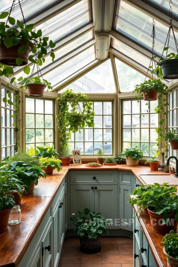 Natural Elements in Victorian Kitchen Design