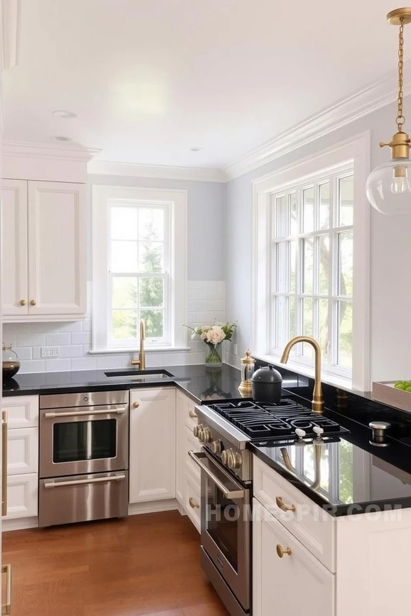 Natural Light in Classic Chic Kitchen Design