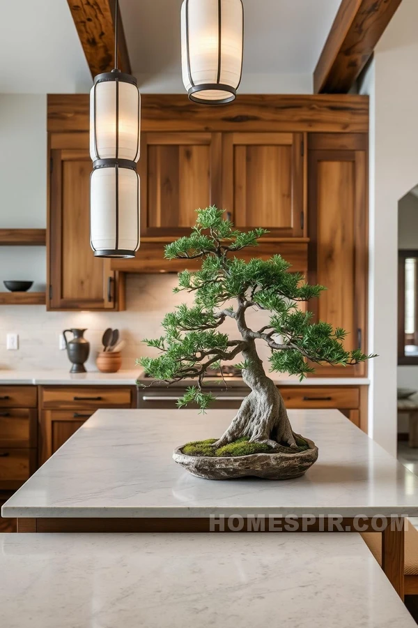 Nature Inspired Kitchen Tranquility