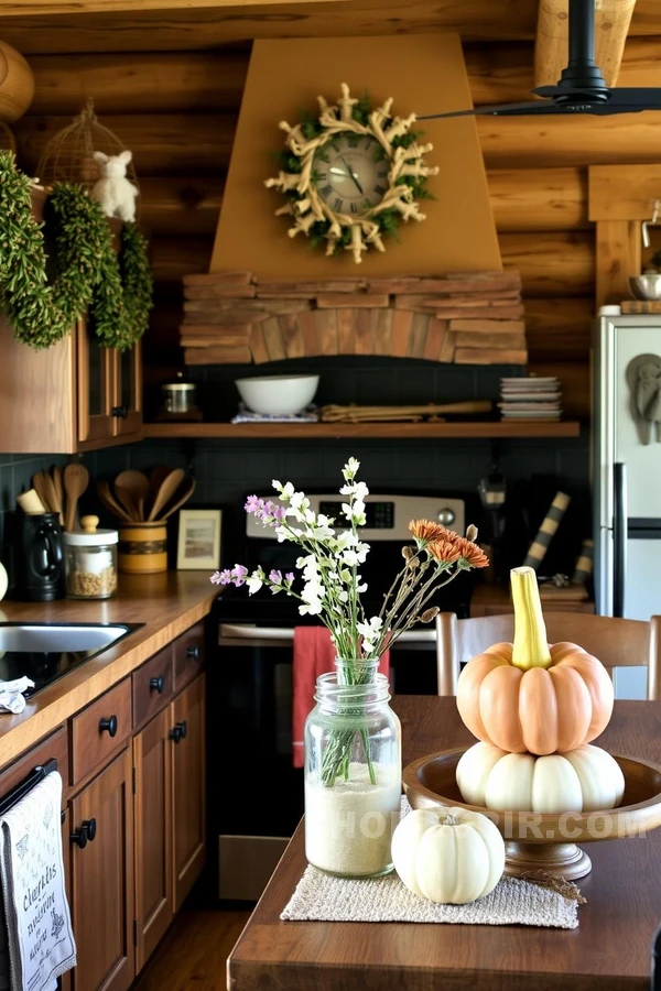 Nature Inspired Seasonal Kitchen Atmosphere