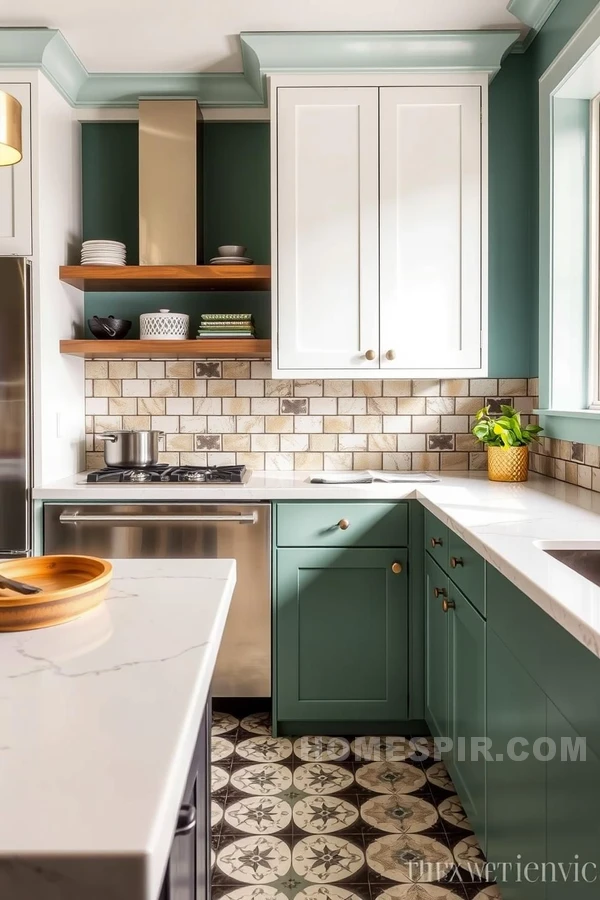 Nostalgic Touches in Modern Kitchen Settings