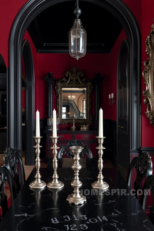 Opulent Gothic Victorian Kitchen Allure