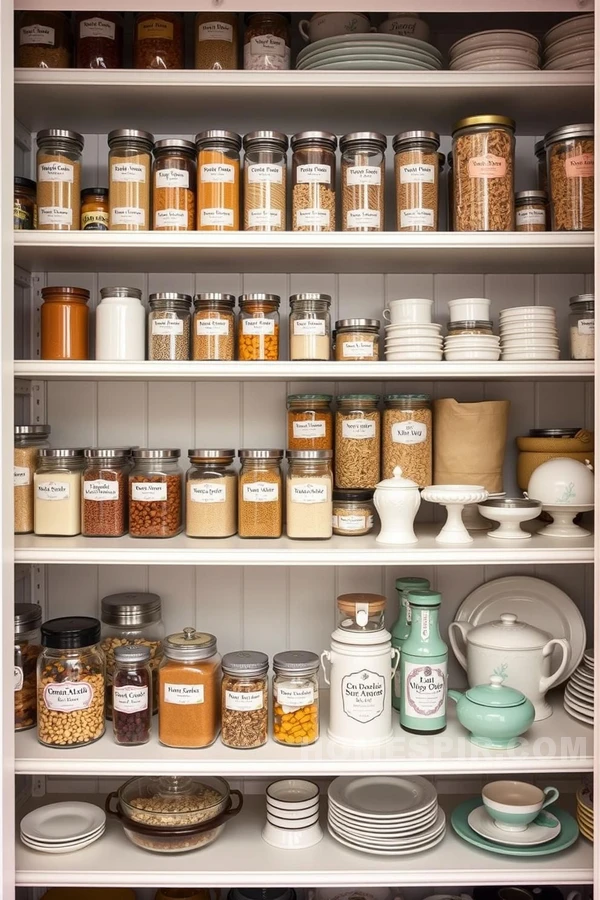 Organized Elegance in Parisian Pantry Design