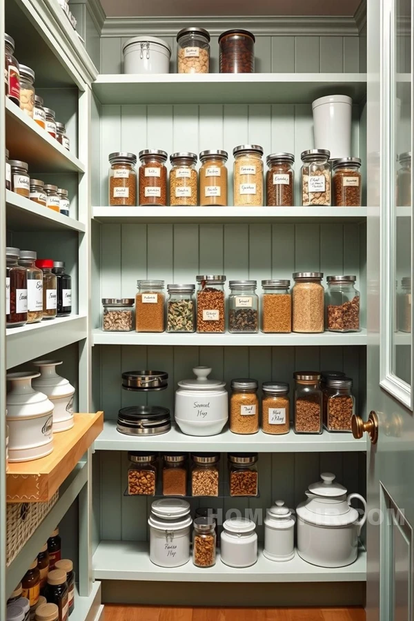 Organized Victorian Pantry Innovation